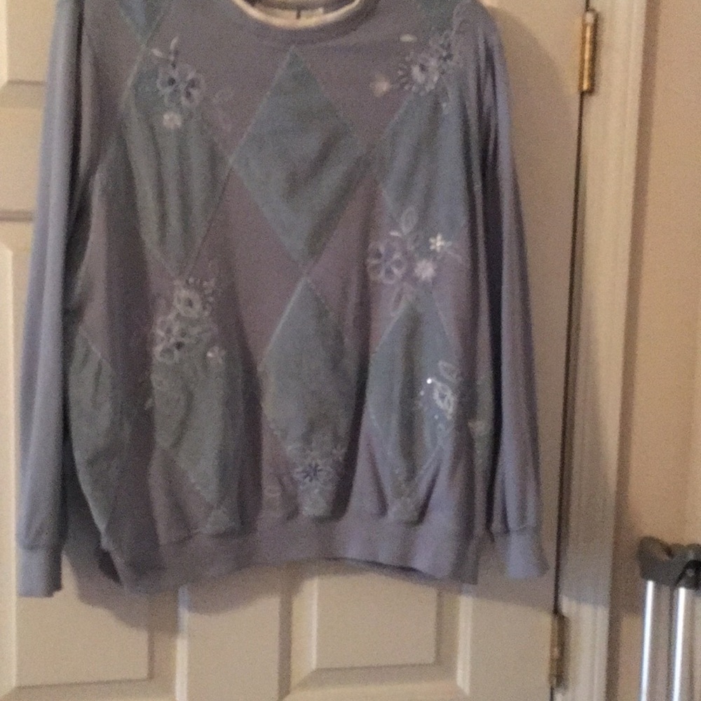 Alfred Dunner pullover top